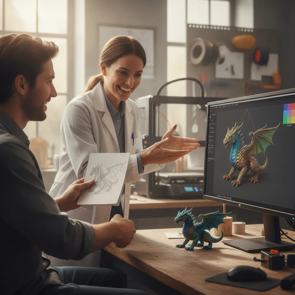 collaboration designer impression 3d