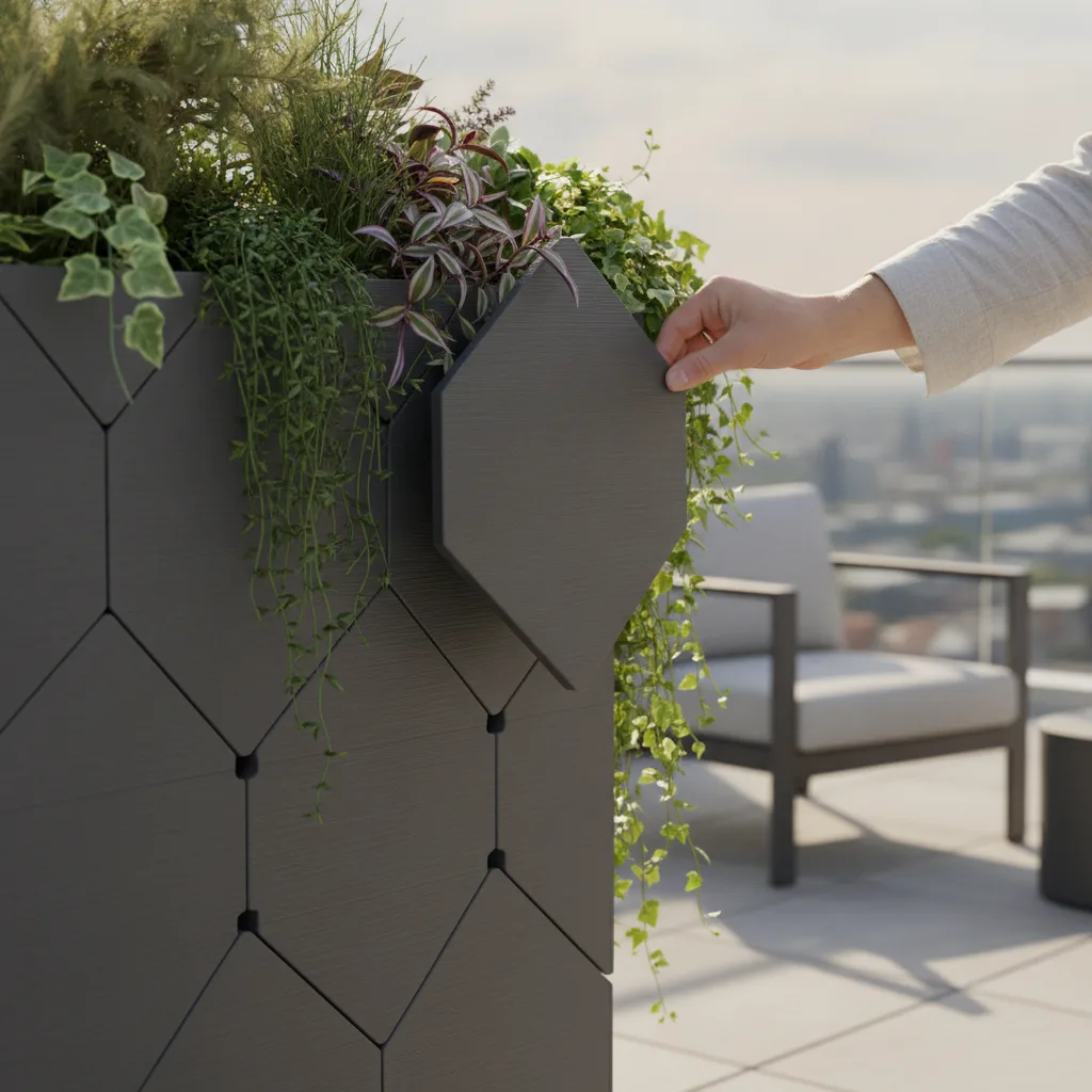 impression 3d pot de fleur design